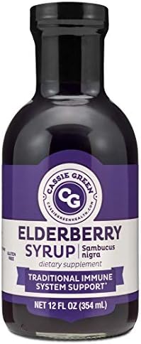 Cassie Green Health Elderberry Syrup, 12 FZ