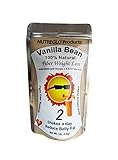 Vanilla Bean w/Raspberry Ketones 100% Natural Fiber Weight Loss 1lb