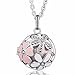 [Summer Flower] Eudora Harmony Bola 20mm Angel Caller Pendant 30 inches Prayer Necklace,Silver Plated