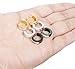 Jstyle Stainless Steel Womens Mens Hoop Earrings Huggie Earrings CZ Piercings 18G