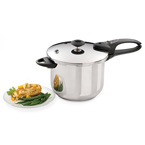 2 Presto+6+Quart+Stainless+Pressure+Cooker