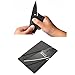 ShieldSurvival ddghf Gifts for Men Gadgets (Set of 2) Credit Card Size Tool and Knife (Black Sets of 2)
