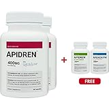 Apidren 2 Pack With Apidren 72 & Apidren PM Combo Pack - With CliniSlim - Best Diet Pills for Healthy Weight Loss, Detox Cleanse & Night-Time Weight Loss