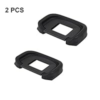 LXH (2 Pack) Replaces Canon EG Eyepiece/Eyecup/Viewfinder for Canon EOS-1D X/EOS-1Ds Mark III / 1D Mark IV /1D Mark III / 5D Mark III / 5D3 / 5D Mark IV / 5DSR /5DS / 7D Mark II / 7D2 / 7D