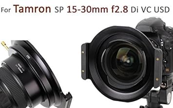 Haida Vollmetall 150er Serie Filterhalter für Tamron SP 15-30mm f2.8 Di VC USD und HD PENTAX-D FA 15-30mm F2.8 ED SDM WR