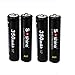 4pcs Soshine 10440 350 mAh Rechargeable Li-ion 3.7v Battery
