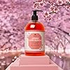 Nature Spell Japanese Cherry Blossom & Honey Jelly Hand Wash 500 Ml - Luxuriously Moisturising And Deeply Cleansing Hand…