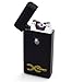 ETERNITY Lighters Flameless Electronic Rechargeable Windproof Premium Survival or Candle Lighter with Dual Arc, USB Cord, Brush, and Bag in Gift Box