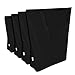 Augbunny 100% Cotton Canvas Shopping Tote Bag Grocery Bag 4-pack