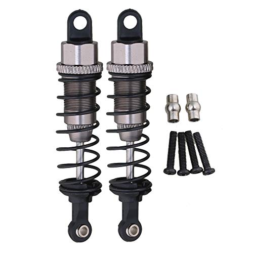 Pieces of 2 Front Shock Absorber(Al.) for WL 12428 12423 RC1:12 Off Road Car Titanium Color 0017 DIY Model Car Aluminum Alloy - Thumbnail 3