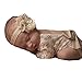 Udobuy Super Cute Soft Infant Baby Girl Bowknot Romper Sunsuit Bodysuit Newborn Photo Props
