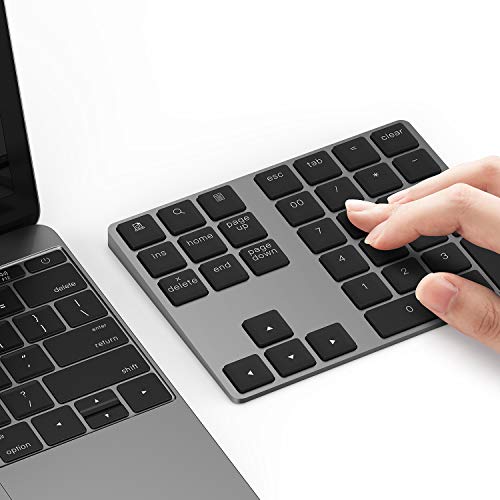Lekvey Aluminum Bluetooth Number Pad