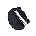 Danganronpa Pair of Junko Enoshima Plush Bear Hair Clips Set from Hope's Peak Academy Saga - White/Black