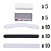 Biutee 40PCS Nail Art Sanding Files Buffer Block Manicure Pedicure Tools Sand Paper Foam UV Gel Set Nail File