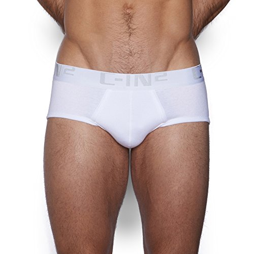 C-In2 Mens Core Profile Brief,White,Small