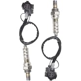 higherbro 2PCS Oxygen O2 Sensor 1 &amp; 2 | for 1996-2000 Dodge Ram 1500 2500 3500 3.9L/5.2L/5.9L Upstream + Downstream