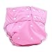 LukLoy Women's Adults Cloth Diapers for Incontinence Care Protective Underwear -Dual Opening Pocket Washable Adjustable Reusable Leakfree (Pink)