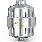 Shower Filter for Hard Water Remove Chlorine - Reduce Flouride and Chloramine- with 2 Replacement Cartridges - for any Shower Head and Handheld