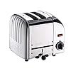 Dualit-Classic-2-Slice-Vario-Toaster-Stainless-steel-hand-built-in-the-UK-Replaceable-ProHeat-elements-Heat-two-or-four-slots-defrost-bread-mechanical-timer-Replaceable-partsDualit-Classic-2-Slice-Var Dualit Classic 2 Slice Vario Toaster - Stainless Steel, Hand Built in the UK - Replaceable ProHeat Elements - Heat Two…