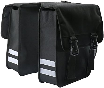 TRAVELLORS Waterproof Multi Function Bicycle Rear Seat Trunk Both Side Bag Bike Pannier Cycling Saddle Bag Bike Travel Large Bag