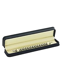 THE PEARL SOURCE 14K Gold 9-10mm Baroque Genuine Multicolor Tahitian South Sea Cultured Pearl Bracelet for Women