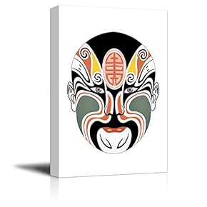 Chinese Peking Opera Makeup Traditional Face Changing Mask...
