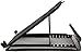 Amazon Basics Ventilated Adjustable Laptop Computer Desk Stand, 6-Pack, Black