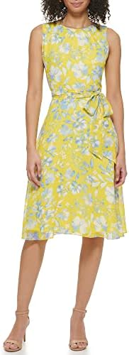 jessica howard short sleeve floral midi fit + flare dress Jessica Howard Women's V Neck Short Sleeve Floral Fit + Flare Dress | Blue | Women's 12