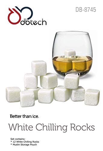 DB-Tech Whisky Chilling Rocks Gift Set - Set of 12 (Certified Refurbished) - Thumbnail 5