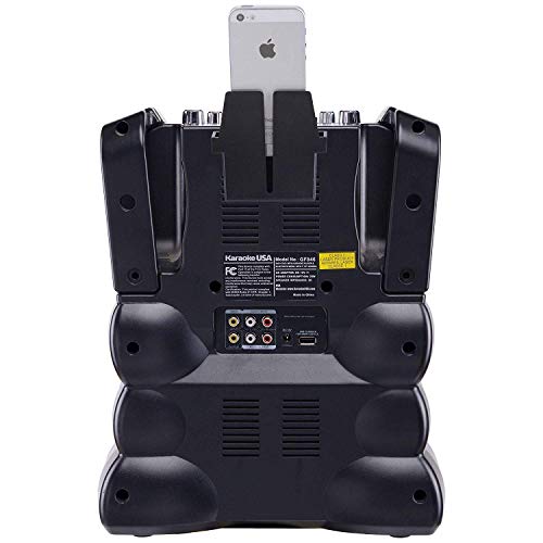 Bluetooth Karaoke System, 7" Color Touch Screen, LED Lights and Record Function