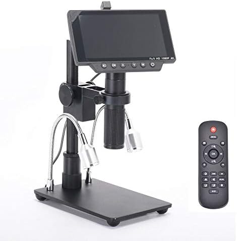 HAYEAR Full HD 2160P 1080P 4K HDMI Digital Microscope Camera with 300X Optical Manual Zoom C-Mount Lens