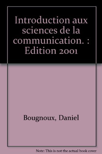 Introduction aux sciences de la communication
