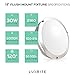 LUXRITE LED Flush Mount Ceiling Light, 18 Inch, Dimmable, 5000K Bright White, 2160lm, 30W Ceiling Light Fixture, Energy Star & ETL - Perfect for Kitchen, Bathroom, Entryway, and Living Room