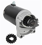 HIGH TORQUE STARTER FITS V TWIN CYLINDER HD BRIGGS & STRATTON 498148 497596 FREE GEAR