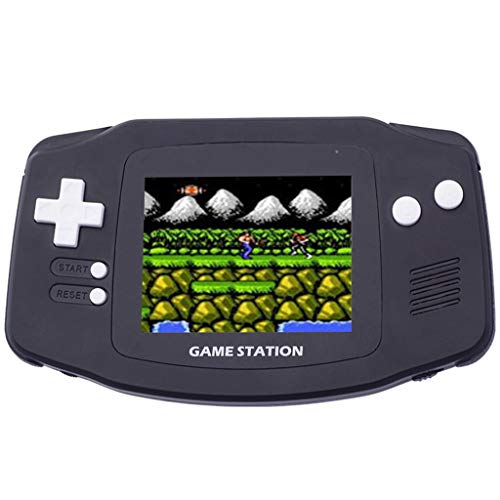 yuemizi Retro Mini Handheld Video Game Console Gameboy Built-in 400 Classic Games (Black)