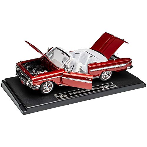 Sun Star Chevrolet Impala Cabrio Rot 2. bis 3. Generation 1959-1964 1/18 Modell Auto mit individiuellem… – Bild 4