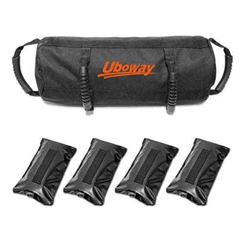 UBOWAY Workout Fitness Sandbag 5 to 30 lbs Adjustable Weight Heavy