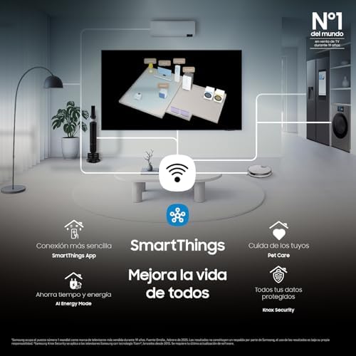TV Full HD de 32 polegadas F6005 Smart TV Plus, OTS Lite, HDR Knox Security, capaz de transmitir conteúdo UHD 4K
