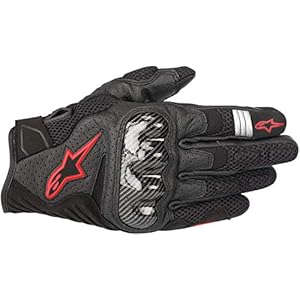 Motorhandschoenen Alpinestars Smx-1 Air V2 Handschoenen onbekend M Zwart/Rood