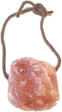 KHEWRA: Himalayan Natural Salt Animal Mineral Lick with a 36" hanging rope (6 lbs)