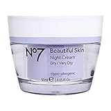 No7 Beautiful Skin Night Cream For Dry/Very Dry 50Ml