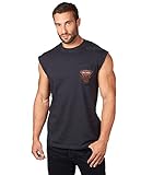 Harley-Davidson Mens It Counts B&S Engine2 Pocket Muscle Shirt