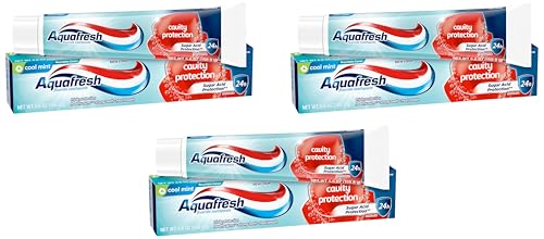 Aquafresh Cavity Protection Fluoride Toothpaste for Healthy Gums, Strong Teeth,…