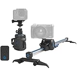 Electronic Camera Slider &amp; 360° Panoramic time Lapse Head for Camera Motion Control