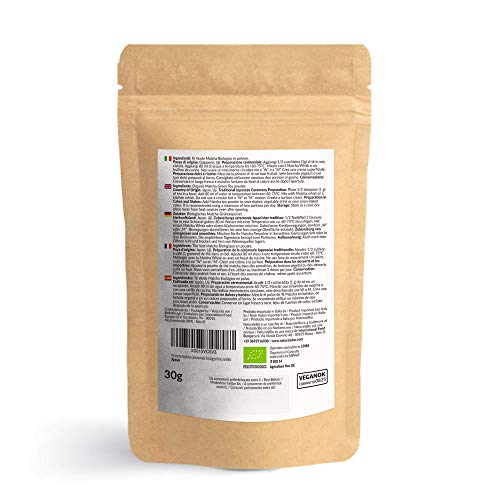 NaturaleBio Matcha Ceremonial Grade 30g. Original Matcha Pulver Bio aus Japan. Grüner Tee, Zeremonie-Qualität. Ideal zum Trinken, Kochen und als Kaffee Latte Zugabe – Bild 4