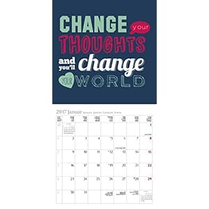 Words for a happy life 2017 Broschürenkalender