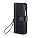HTC One M9 Case, ACEABOVE® [Stand Feature] HTC One M9 (Hima) Wallet Case **NEW** [Book Cover Case] [Black]