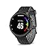 Garmin Forerunner 235 (Black/Gray) Gift Box Bundle | with HD Screen Protector Film (x4), PlayBetter USB Car/Wall Adapters & Protective Case | GPS Running Watch | On-Wrist Heart Rate | Black Gift Box