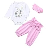 Littay Infant Baby Girls Rabbit Print Romper