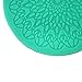 TANGCHU Silicone Fondant Cake Mould Soap Mold Rose 3.93inch in Diameter Green